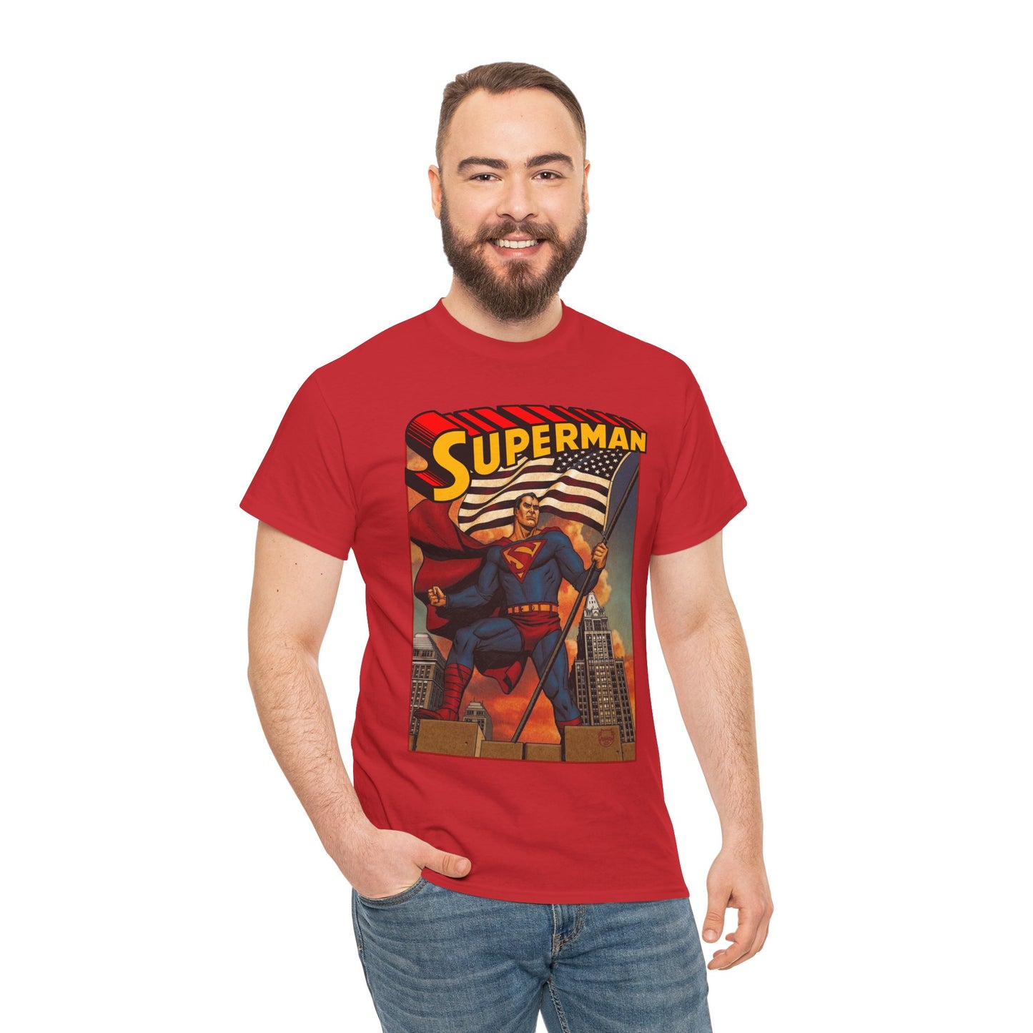 Superman T-Shirt - Dave Johnson Art - The Stranger - DC Comics