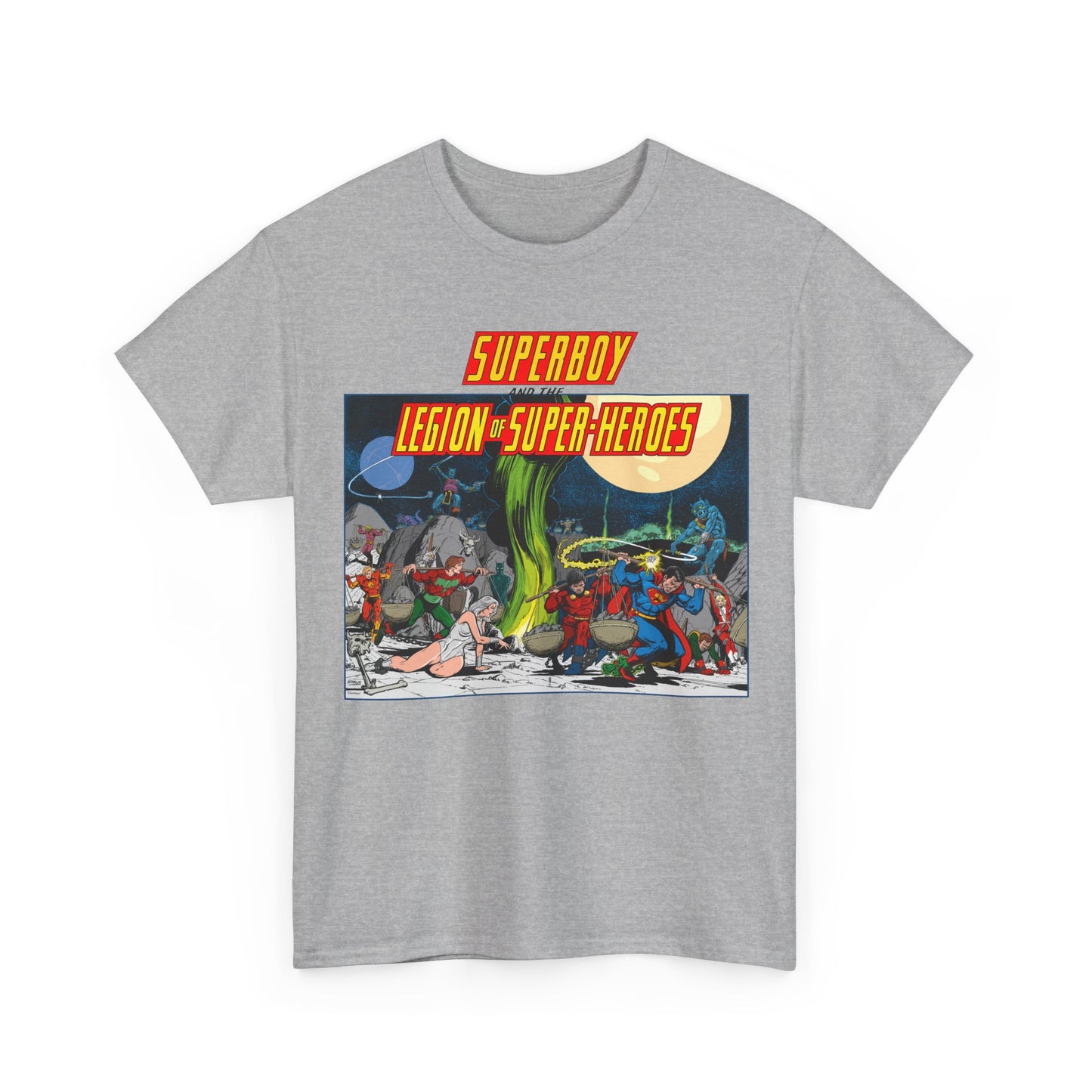 Superboy & Legion of Super-Heroes T-Shirt - Jim Starlin Art - DC Comics
