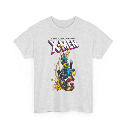 Cyclops Vs Havok T-Shirt - Adam Kubert Art - Uncanny X-Men - Marvel Comics