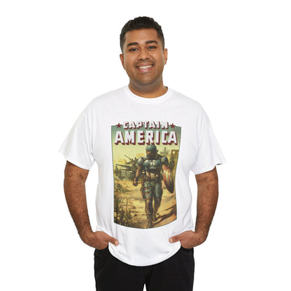 Captain America T-Shirt - Ben Harvey Art - Marvel Comics