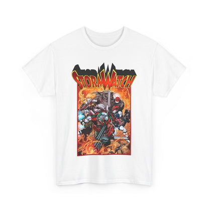 Stormwatch T-Shirt - Jim Lee Art - Battalion, Fuji, Hellstrike - Image/Wildstorm/DC Comics