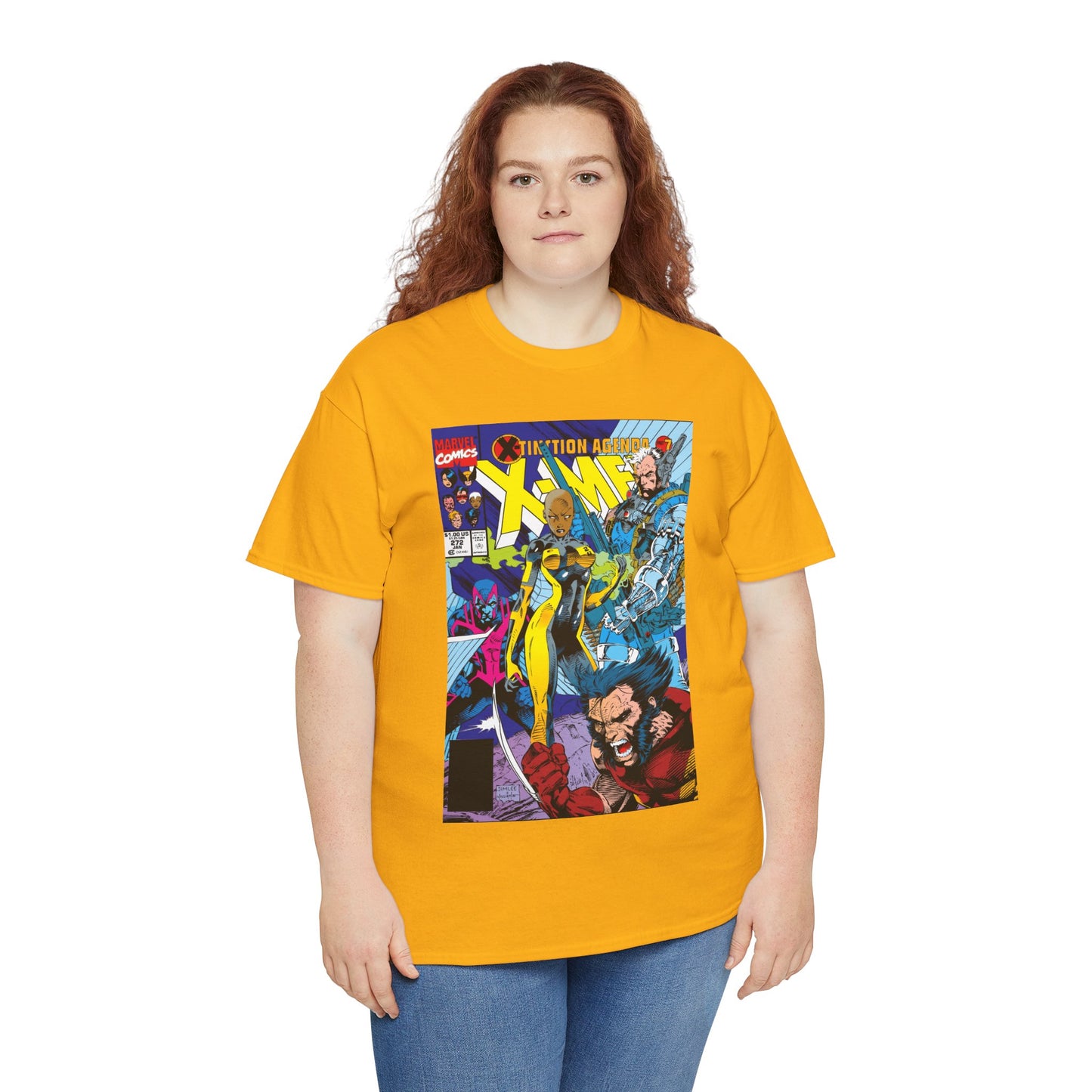 Uncanny X-Men #272 T-Shirt - Jim Lee Art - Marvel Comics