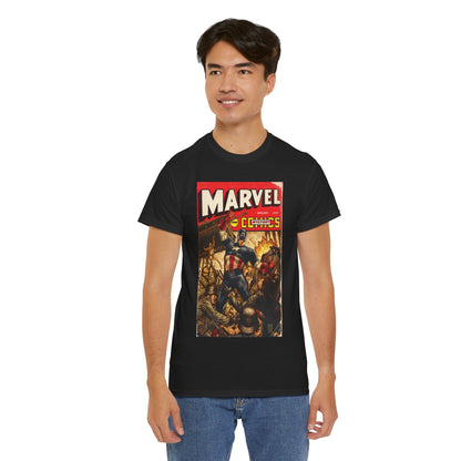 Marvel Comics #1000 T-Shirt - Captain America Cover Art - Marvel Comics