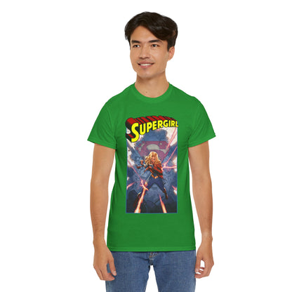 Supergirl T-Shirt - Jamal Campbell Art - DC Comics - Maid of Might, Kara - Upcoming 2026 Movie - James Gunn