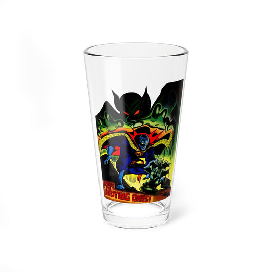 Dr. Strange 183 Pint Glass, 16oz - Masked Doctor Strange Cover Art - Marvel Comics