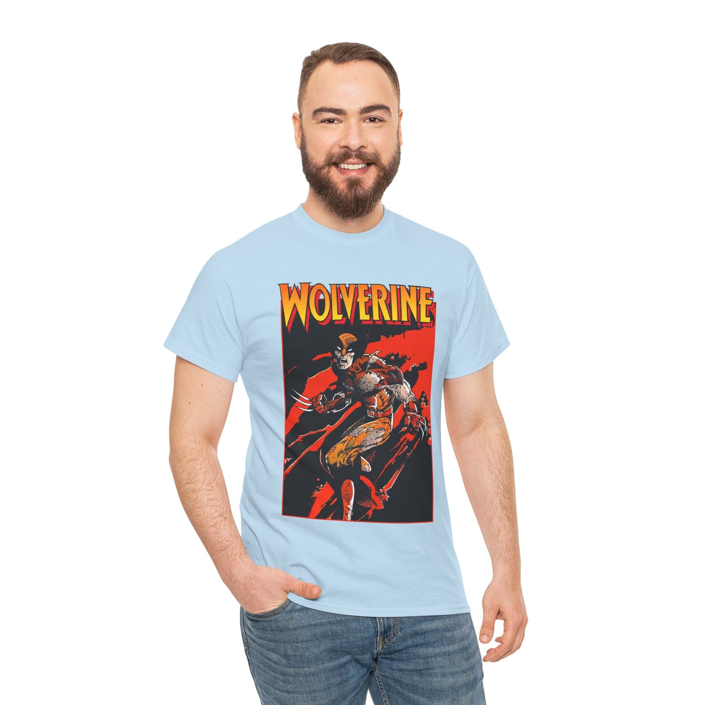 Wolverine T-Shirt - Barry Windsor-Smith Art - X-Men Member & Leader - Mutant Warrior - Logan - Marvel Comics