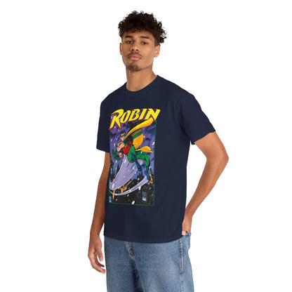 Robin T-Shirt - Tom Grummett Art - Tim Drake, Batman Family, Gotham City - DC Comics