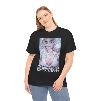 Dazzler T-Shirt - Jenny Frison Art - X-Men Member, Pop Star Mutant - Alison Blaire - Marvel Comics