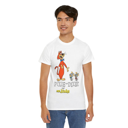 Pixie & Dixie & Mr Jinks T-Shirt - Classic Hanna-Barbera Saturday Morning Cartoon - I Hate Meeces to Pieces!