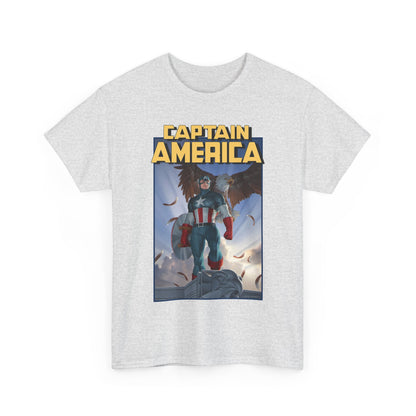 Captain America T-Shirt - Junggeun Yoon Art - Avengers Member - Marvel Comics