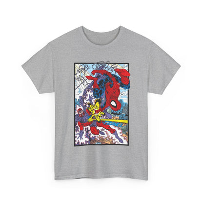 Spider-Man Vs Magneto T-Shirt - Erik Larsen Art - Marvel Comics