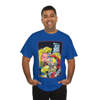Strong Guy & Colossus T-Shirt - Dale Keown Art - Uncanny X-Men Annual Poster - Marvel Comics