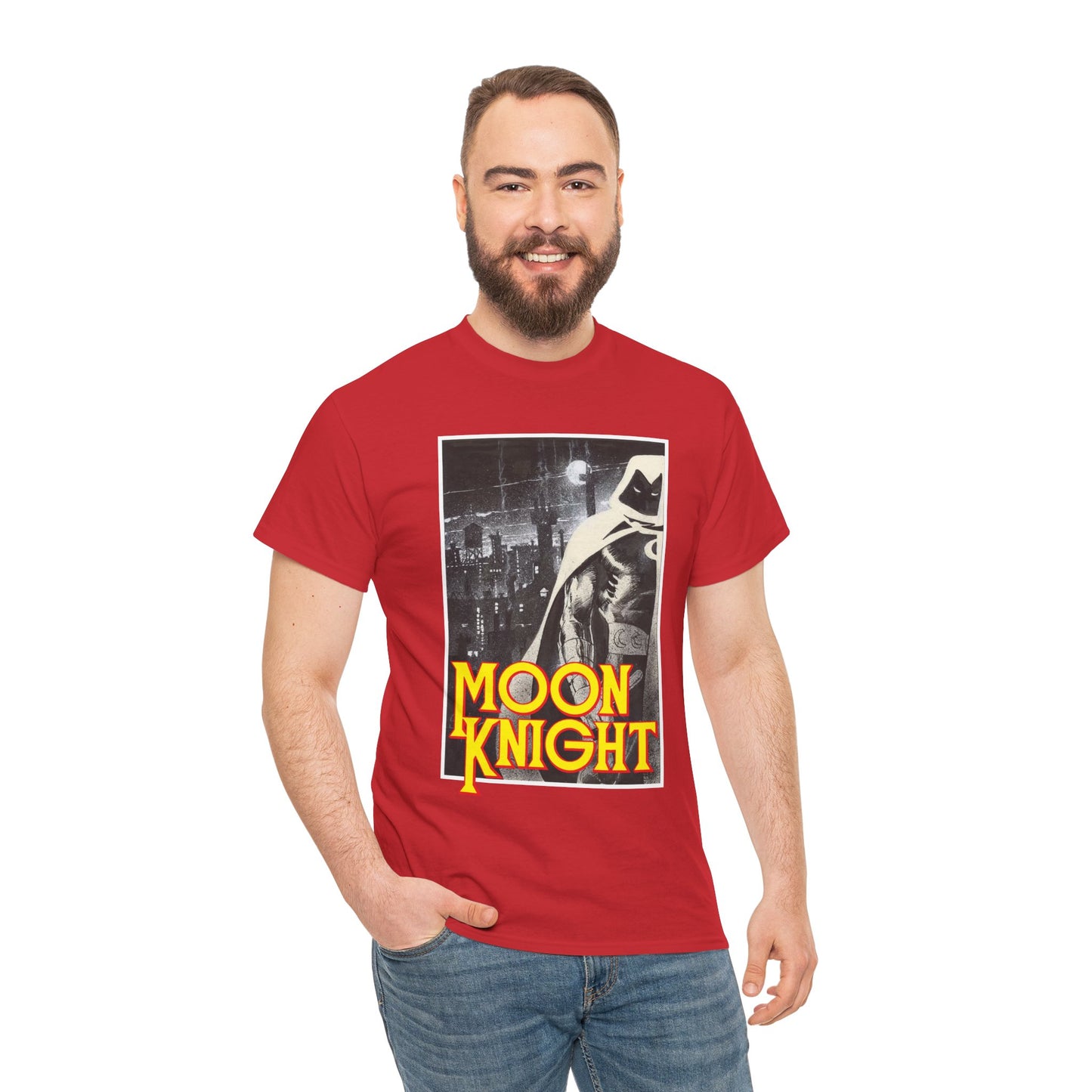 Moon Knight T-Shirt - Bill Sienkiewicz Art - Marvel Comics 1980s