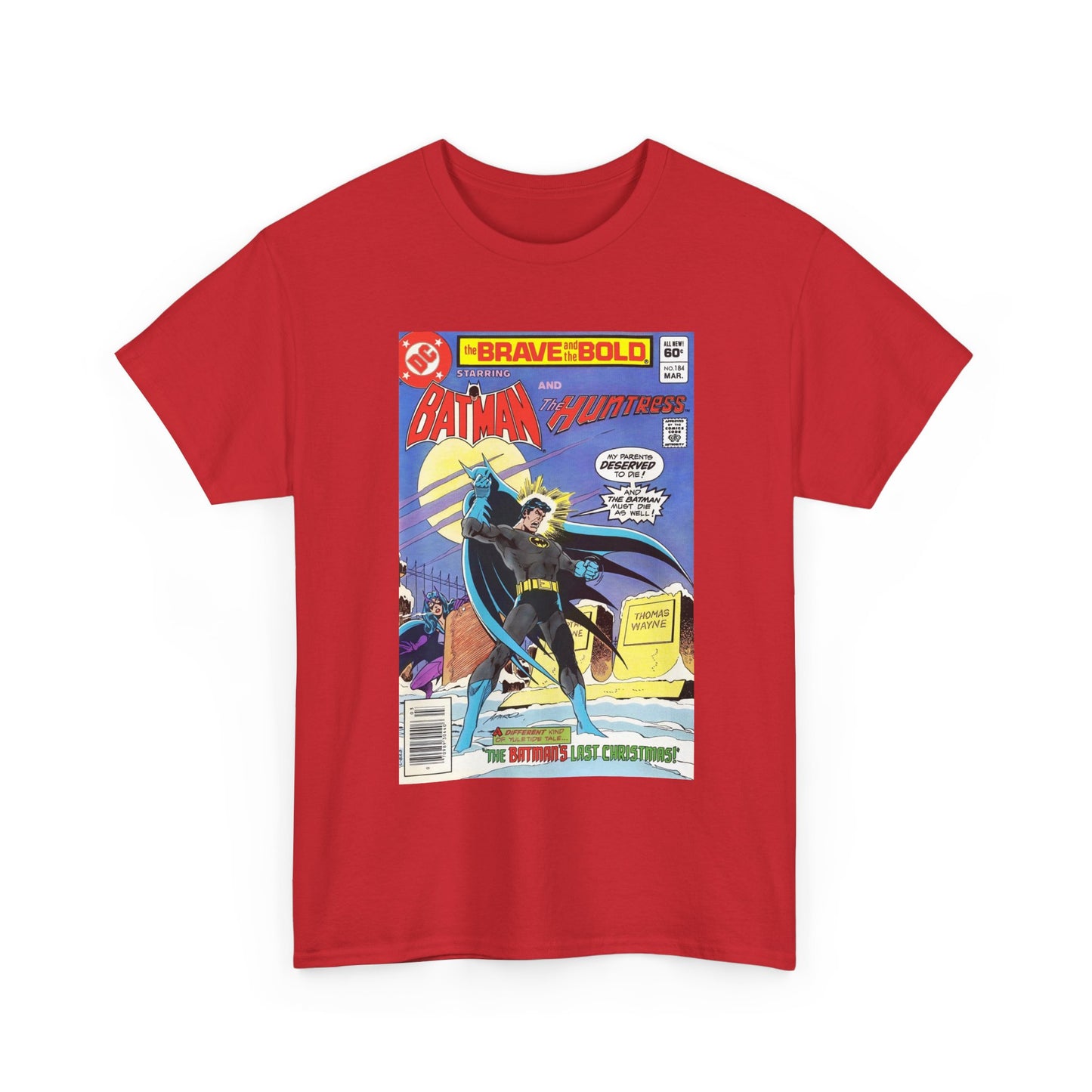 Brave & the Bold #184 T-Shirt - Batman & Earth-2 Huntress - DC Comics