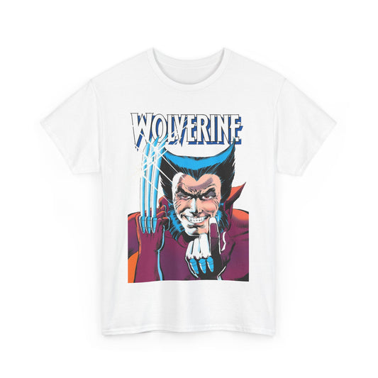 Wolverine T-Shirt - Frank Miller 1982 Cover Art - Marvel Comics - X-Men Member, Logan - Classic Mini-Series
