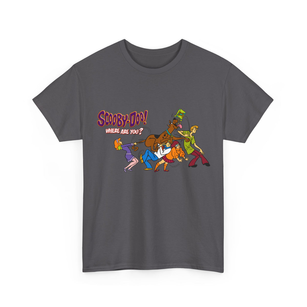 Scooby Doo, Where Are You? T-Shirt - Hanna-Barbera Art - Shaggy, Velma, Fred, Daphne - Mystery, Inc