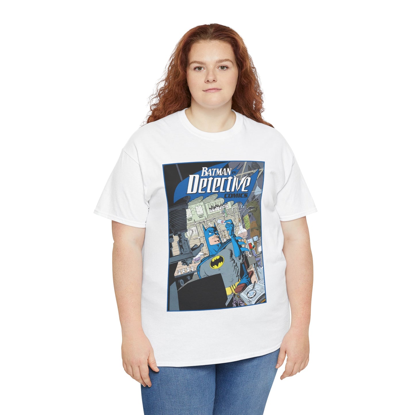 Detective Comics #619 T-Shirt - Norm Breyfogle Art - Batman in His Lab - DC Comics