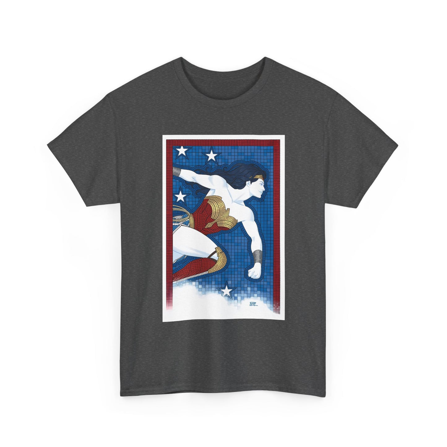 Wonder Woman T-Shirt - Julian Totino Tedesco Art - #4 Variant Cover Mosaic - DC Comics