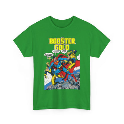 Booster Gold T-Shirt - Dan Jurgens & John Byrne Art - Superman - DC Comics