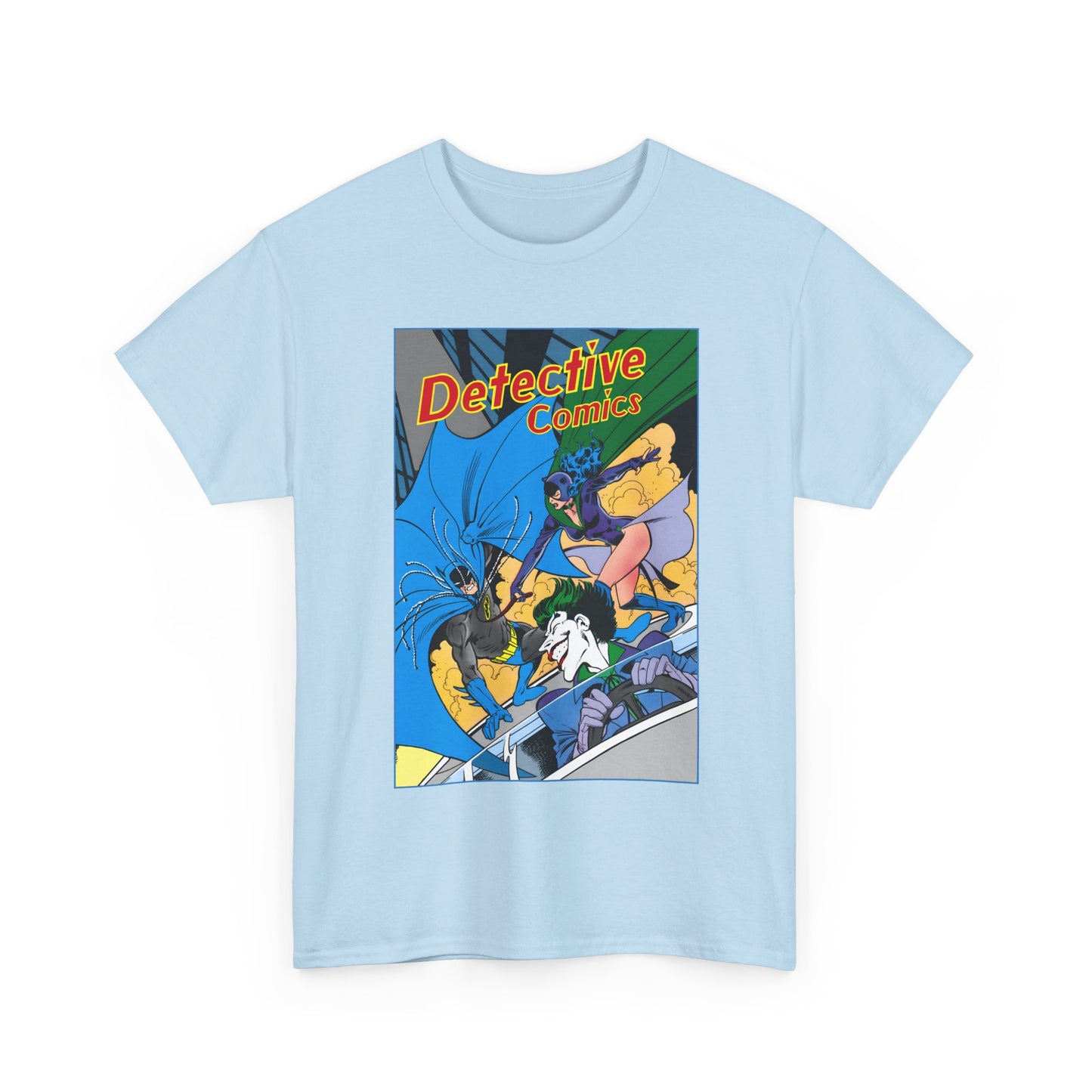 Detective Comics #570 T-Shirt - Alan Davis Art - Batman, Catwoman & Joker - DC Comics