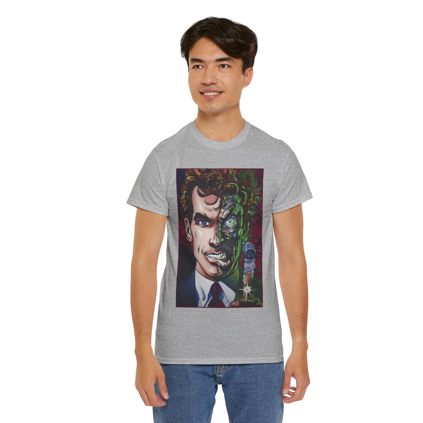 Two Face T-Shirt - Neal Adams Art - DC Comics
