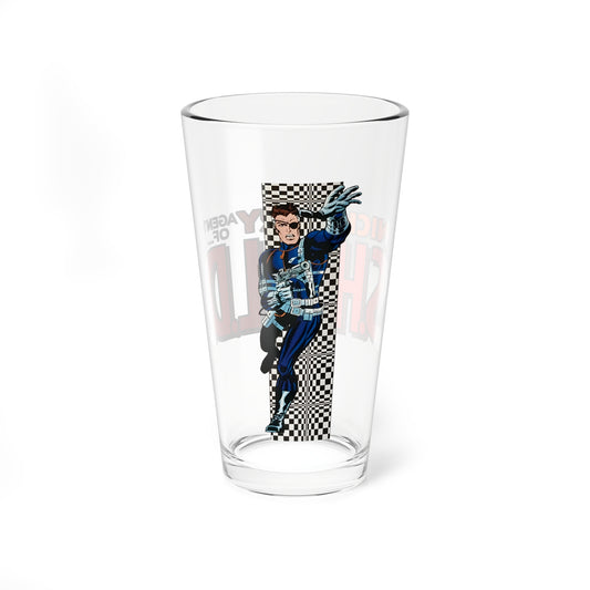 Nick Fury, Agent of SHIELD Pint Glass, 16oz - Marvel Comics
