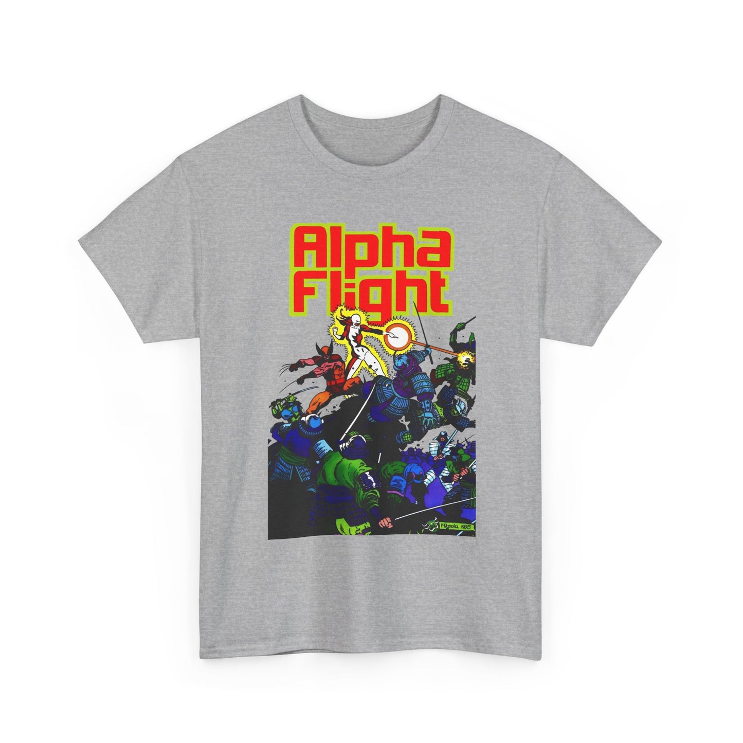 Alpha Flight T-Shirt - Mike Mignola Art