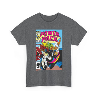 Power Pack #8 T-Shirt - With Cloak & Dagger - Marvel Comics