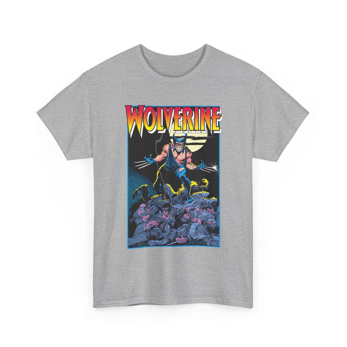 Wolverine T-Shirt - John Buscema Art - #1 Cover Art 1988 - Marvel Comics