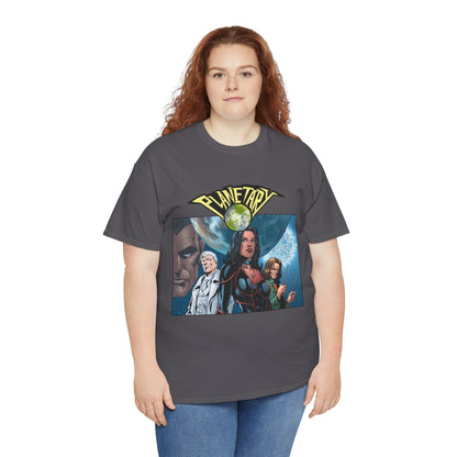 Planetary T-Shirt - Phil Jimenez Art - The Drummer, Jakita Wagner & Elijah Snow - DC Comics/Wildstorm - Ellis Story