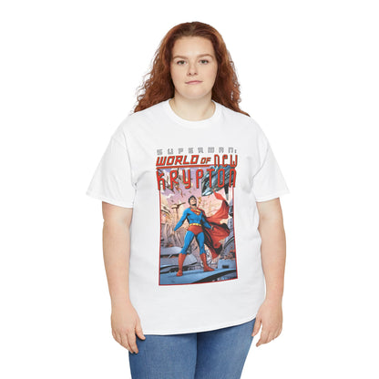 Superman World of New Krypton T-Shirt - Gary Frank Art - Popular DC Comics Storyline - Kal-El