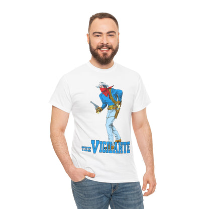 Vigilante T-Shirt - Gray Morrow Art - Seven Soldiers of Victory, All-Star Squadron Member - DC Comics