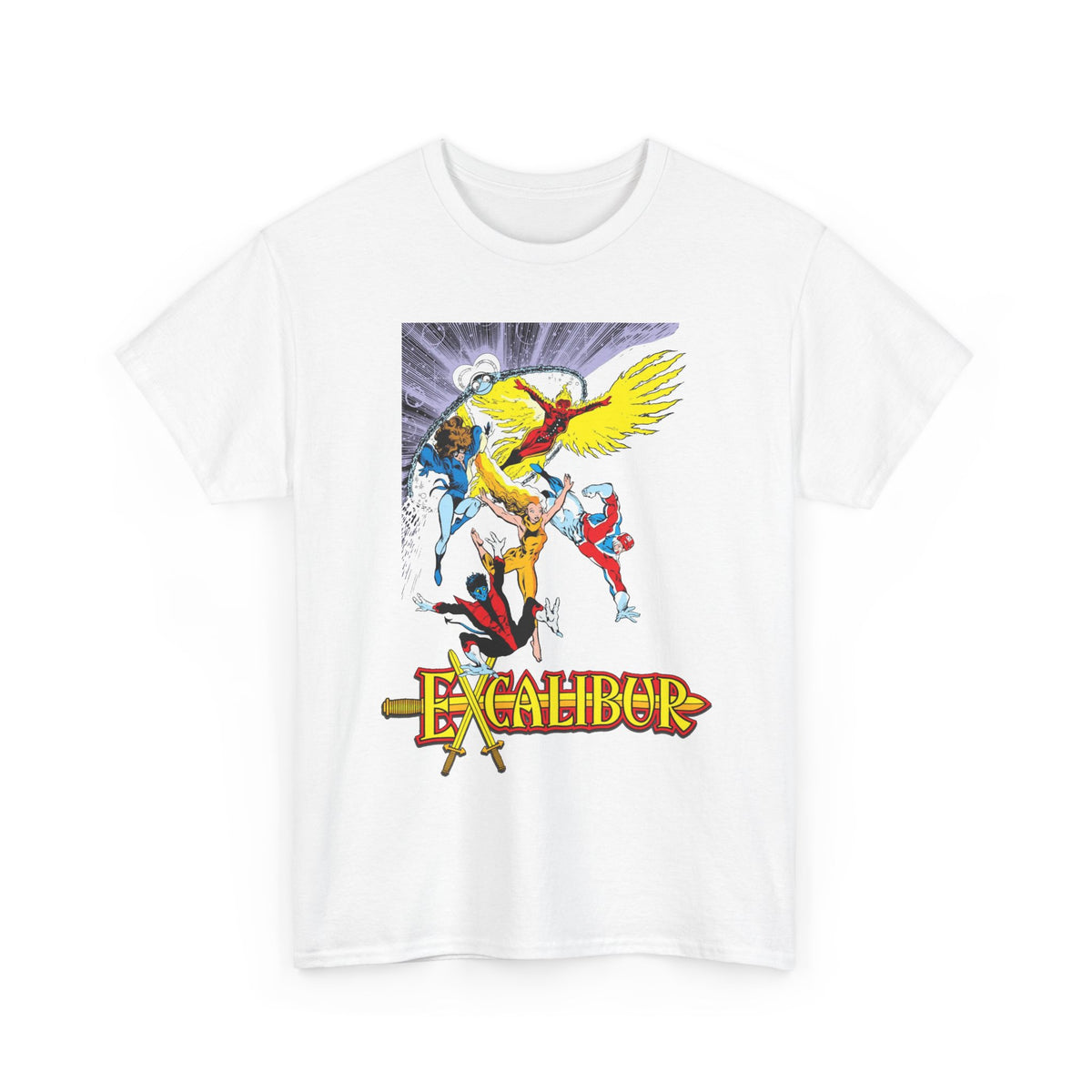 Excalibur T-Shirt - Alan Davis Art - Marvel Comics