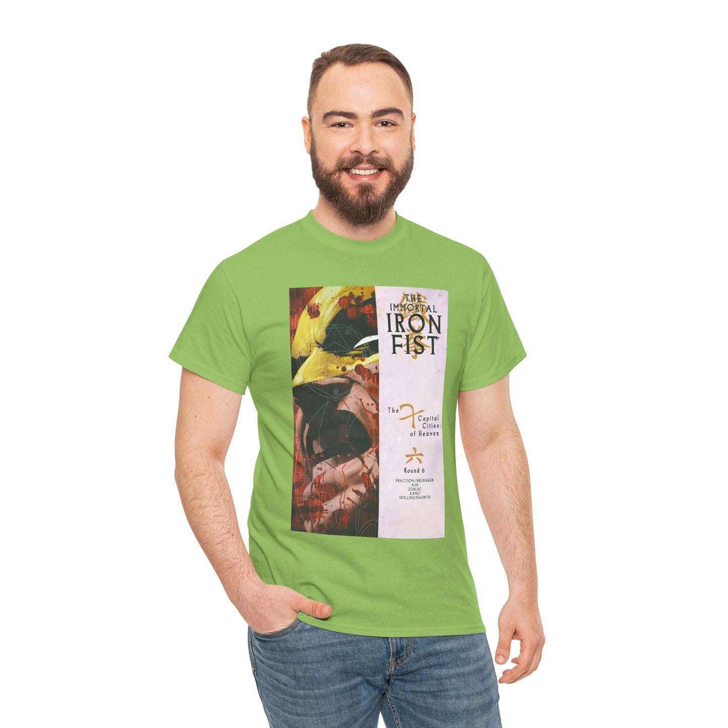 Immortal Iron Fist #13 T-Shirt - Kaare Andrews Art - Marvel Comics