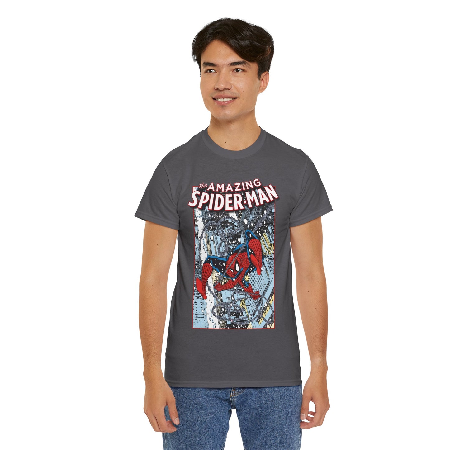 Amazing Spider-Man T-Shirt - Todd McFarlane Art - Peter Parker, Webslinger - Marvel Comics