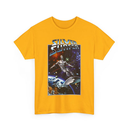 Silver Surfer T-Shirt - Amazing Joe Jusko Art - Marvel Comics Character - Former Herald of Galactus - Fantastic Four Connection - Norrin Radd