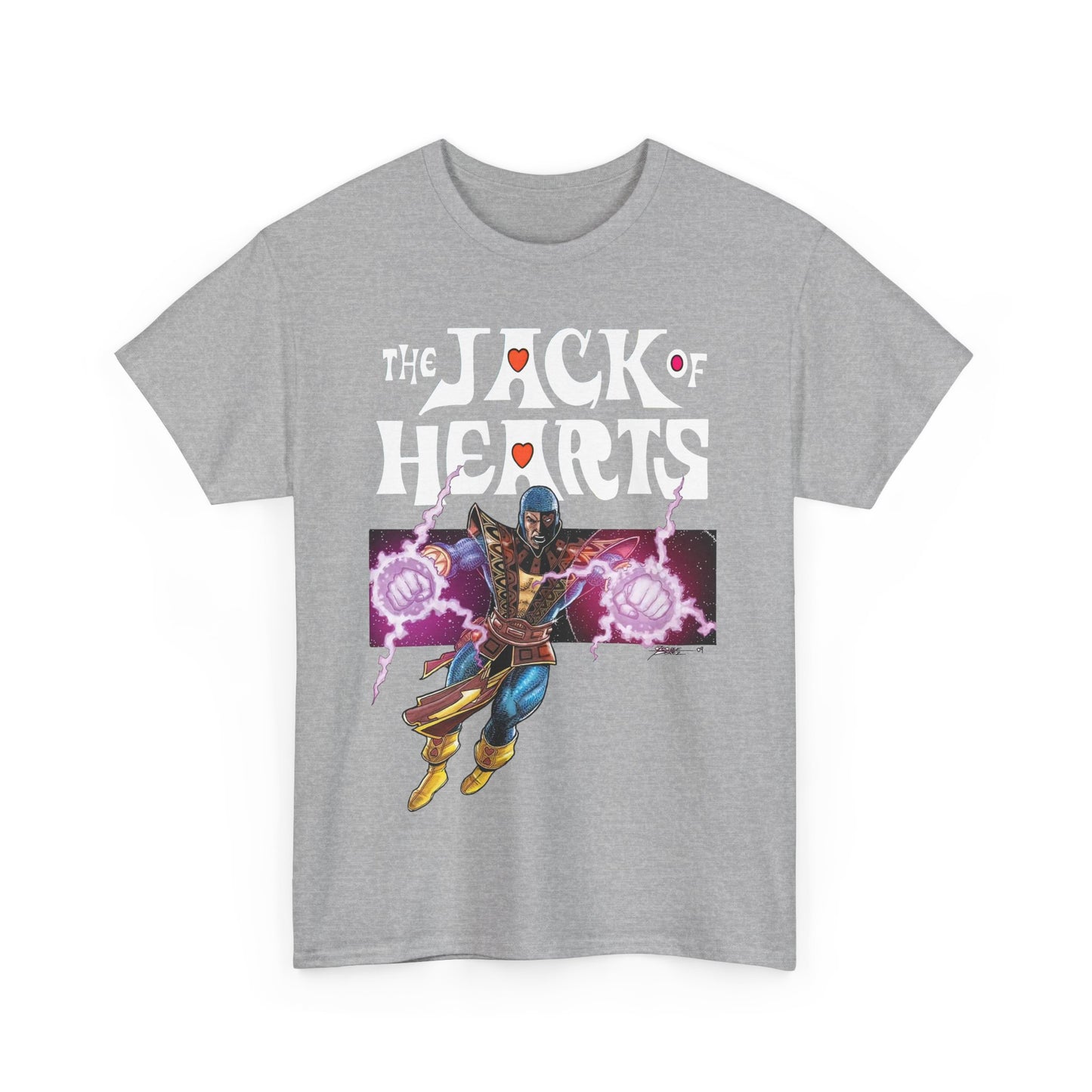 Jack of Hearts T-Shirt - George Perez Art - Marvel Comics - Avengers Member - She-Hulk Boyfriend