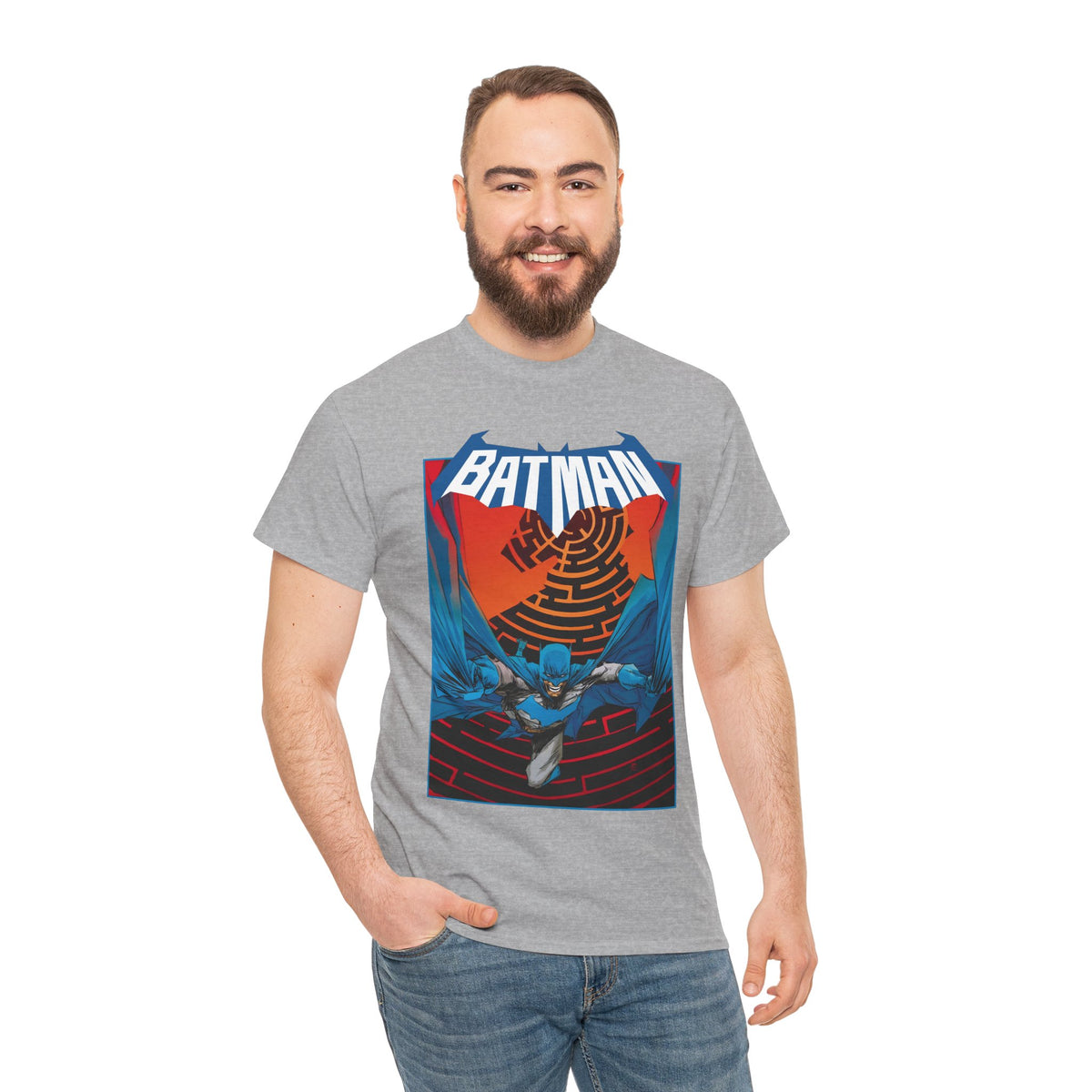 Batman T-Shirt - Brian Ching Art - Annual #1 Cover Art - Torus, Minotaur - DC Comics