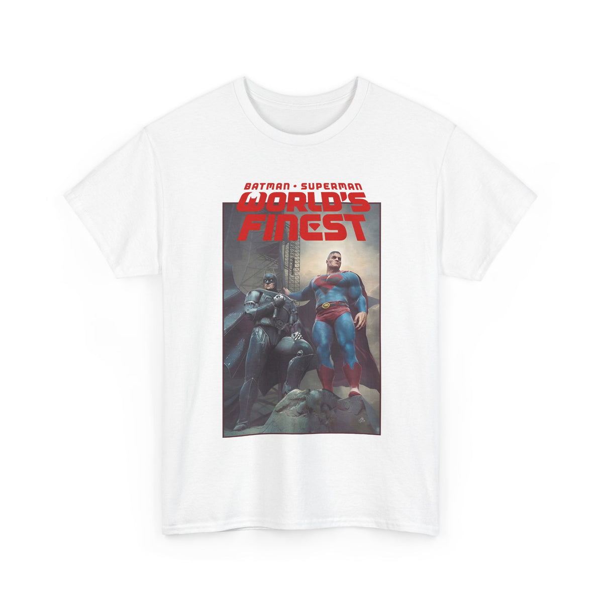 Batman Superman World's Finest T-Shirt - Björn Barends Art - #20 Variant Cover Art - DC Comics