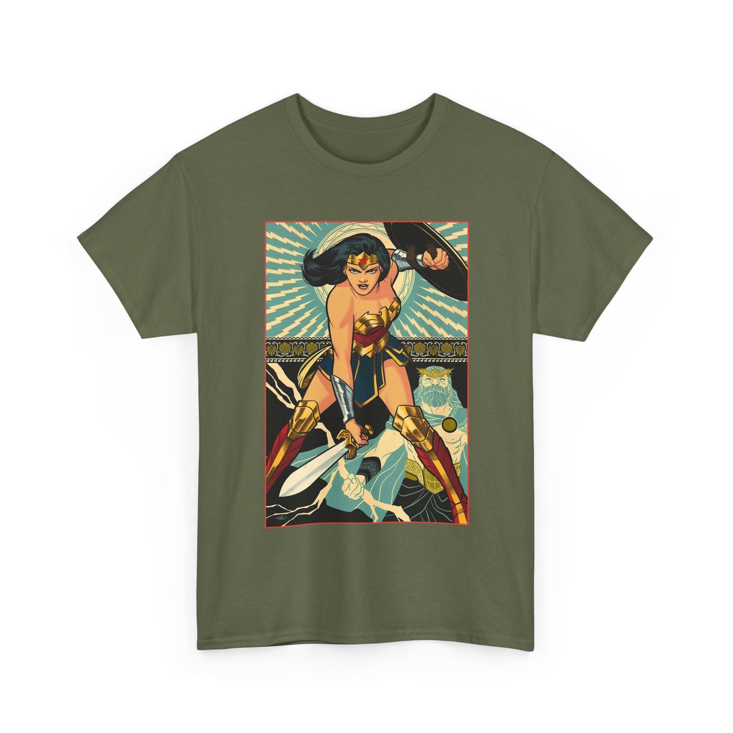 Wonder Woman T-Shirt - Michael Cho Art - Amazon Warrior - DC Comics
