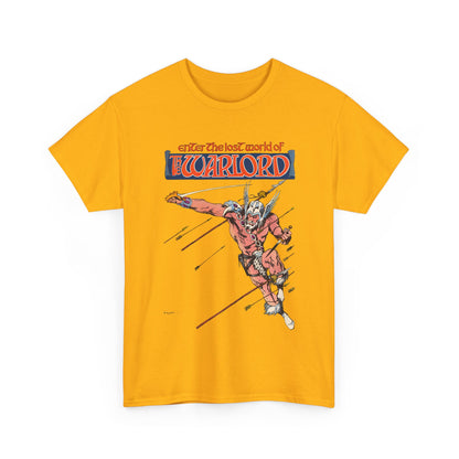 Warlord T-Shirt - Jerry Bingham Art - Travis Morgan, Skartaris - DC Comics