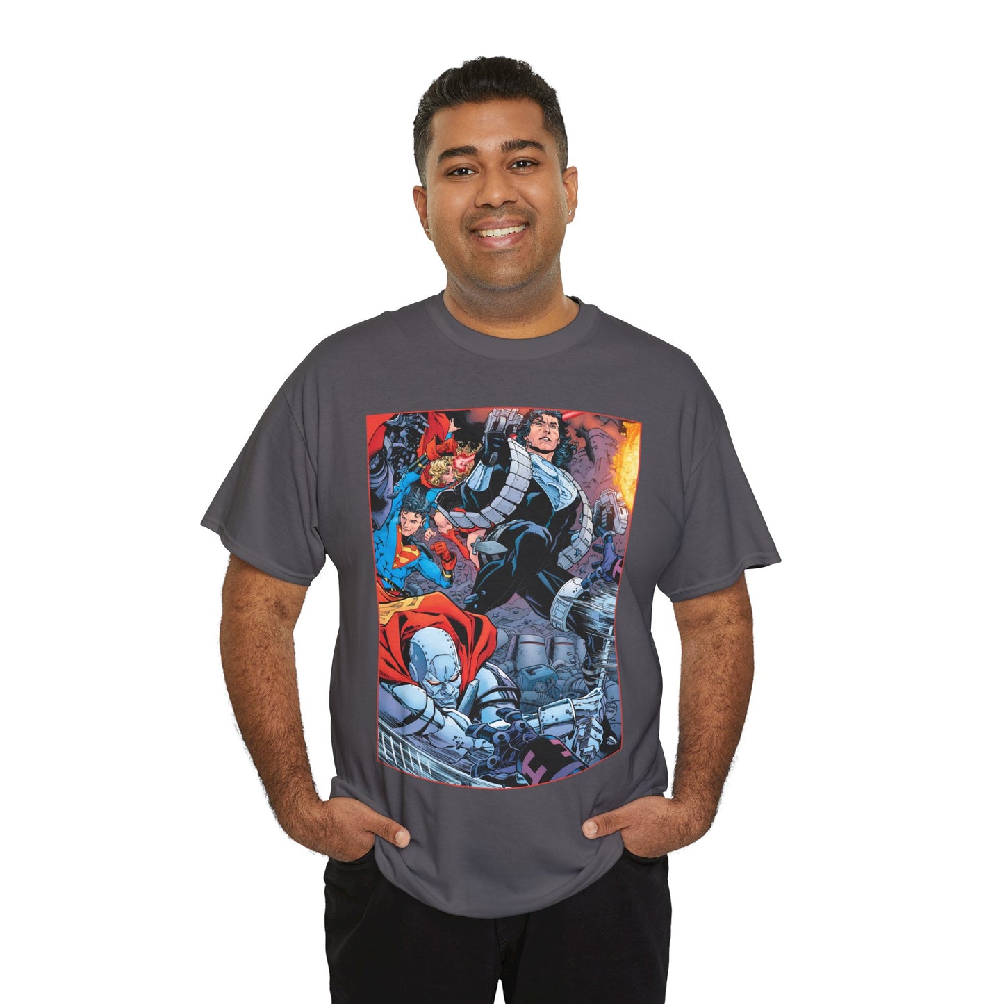 Return of Superman T-Shirt - Brad Walker Variant Art - Superboy, Supergirl, Steel - DC Comics