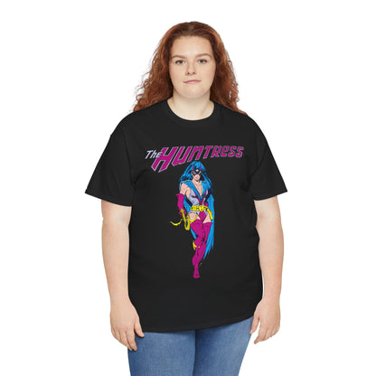 Huntress T-Shirt - Joe Staton Art - Helena Wayne, Daughter of Earth 2 Batman & Catwoman - Pre-Crisis JSA Member - DC Comics
