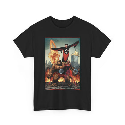 Fantastic Four T-Shirt - Arthur Adams Art - Marvel Comics