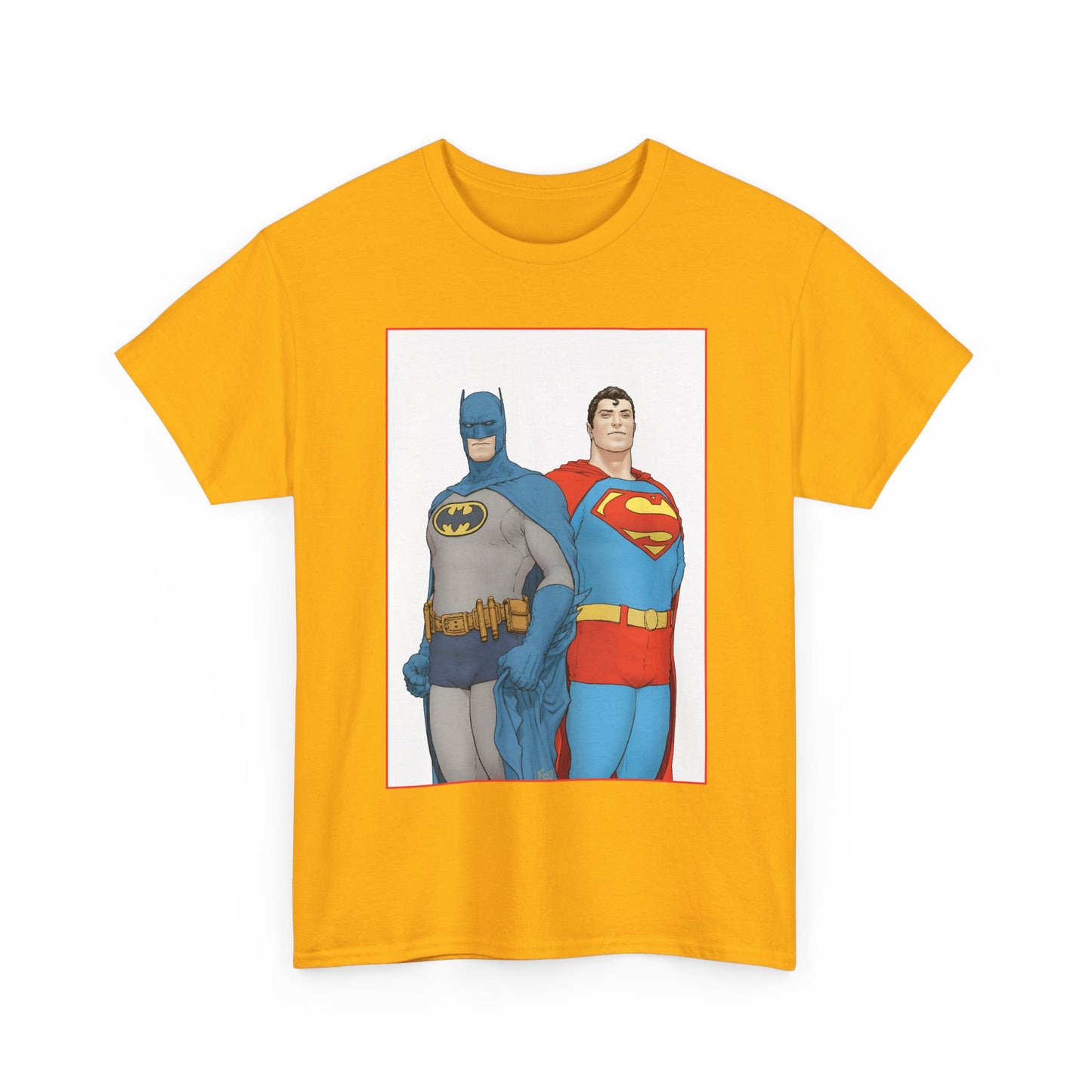 Superman & Batman T-Shirt - Frank Quitely Art - World's Finest Variant Cover Art - DC Comics