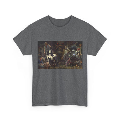 Vertigo Poster T-Shirt - Lee Bermejo Art - Swamp Thing, Sandman, Death, Spider Jerusalem, Shade - DC Comics