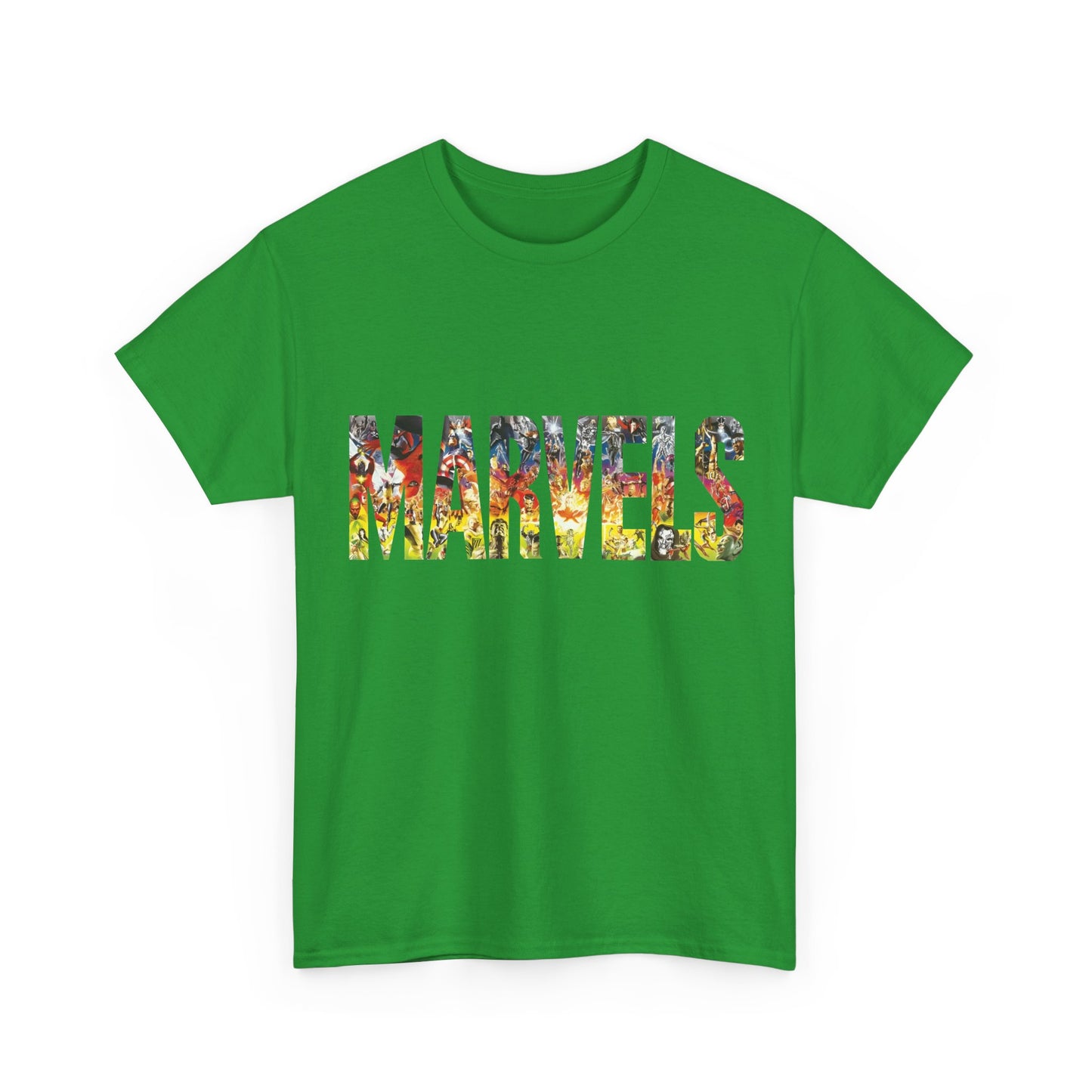 Marvels T-Shirt - Alex Ross Art from the popular Kurt Busiek Story - Spider-Man, Fantastic Four, X-Men, Hulk, Captain America, Thor, Iron Man - Marvel Comics