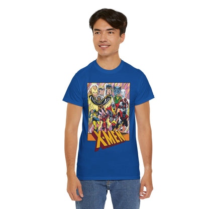 Uncanny X-Men T-Shirt - Dave Cockrum Art - Cyclops, Nightcrawler, Storm, Wolverine, Thunderbird - Marvel Comics