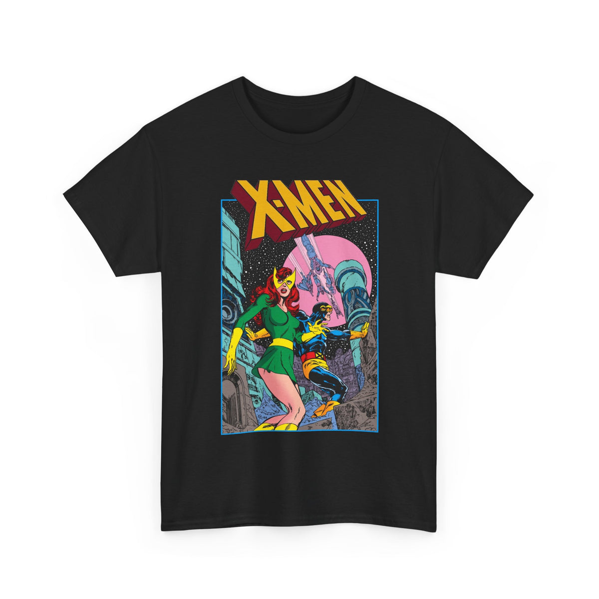 X-Men T-Shirt - John Byrne Art - Cyclops & Jean Grey - Dark Phoenix Saga - Marvel Comics