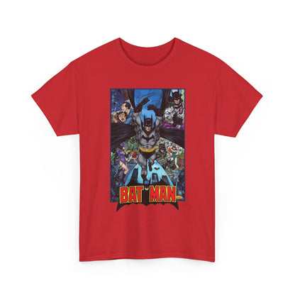 Batman T-Shirt - John Byrne Art - Joker, Catwoman, Poison Ivy - Caped Crusader - DC Comics